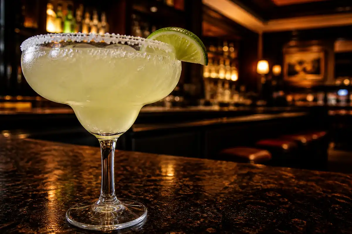 Steakhouse margarita cocktail