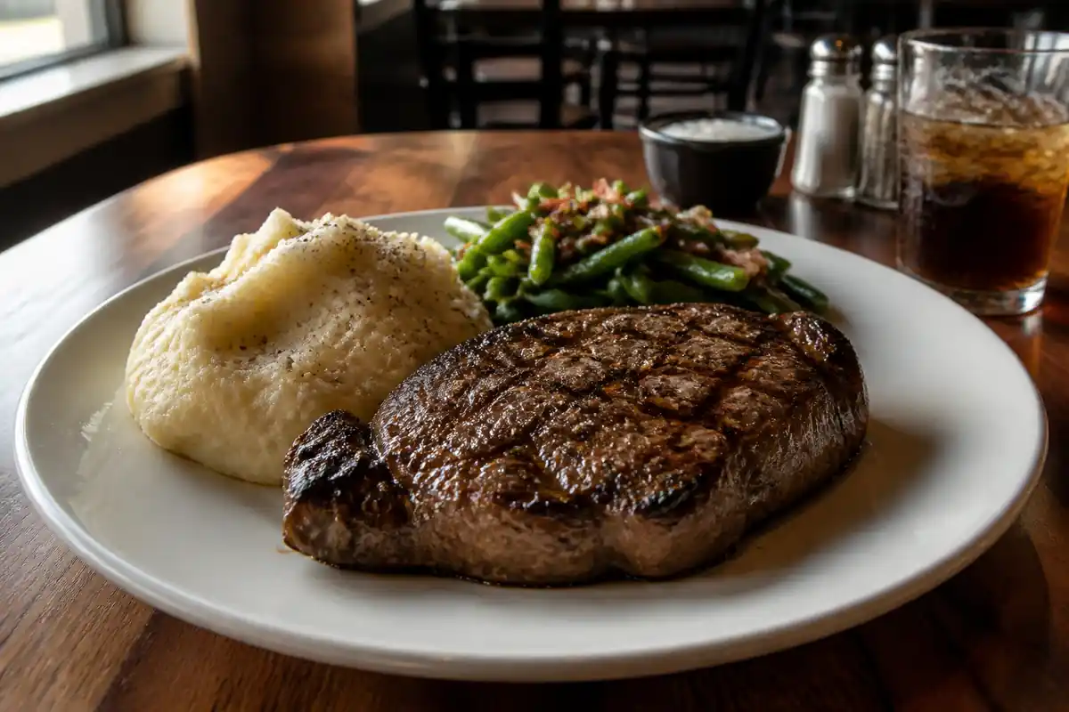 Early dine sirloin special plate